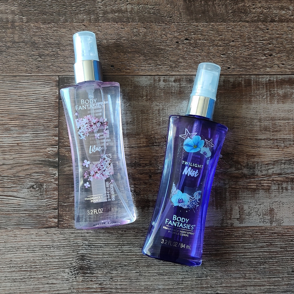 Lilac and Twilight Mist 3.2oz Body Sprays